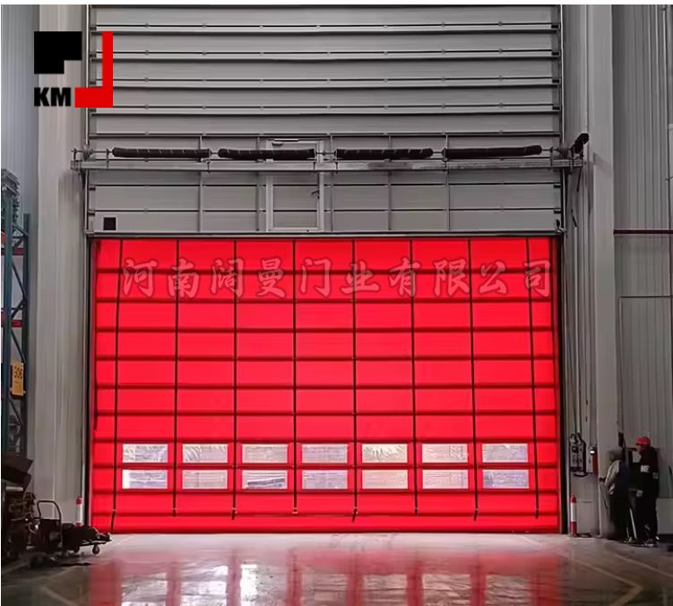 快速堆積門